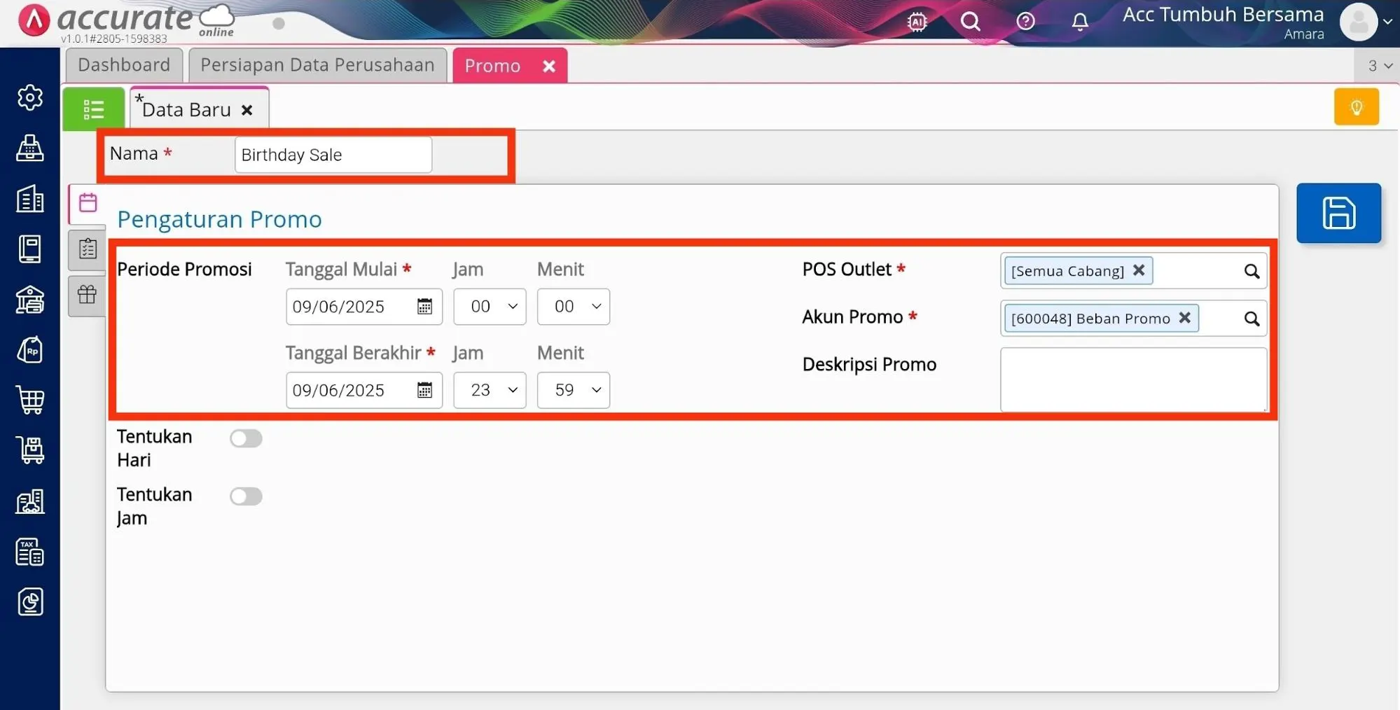 2 cara membuat promo berdasarkan syarat lainnya